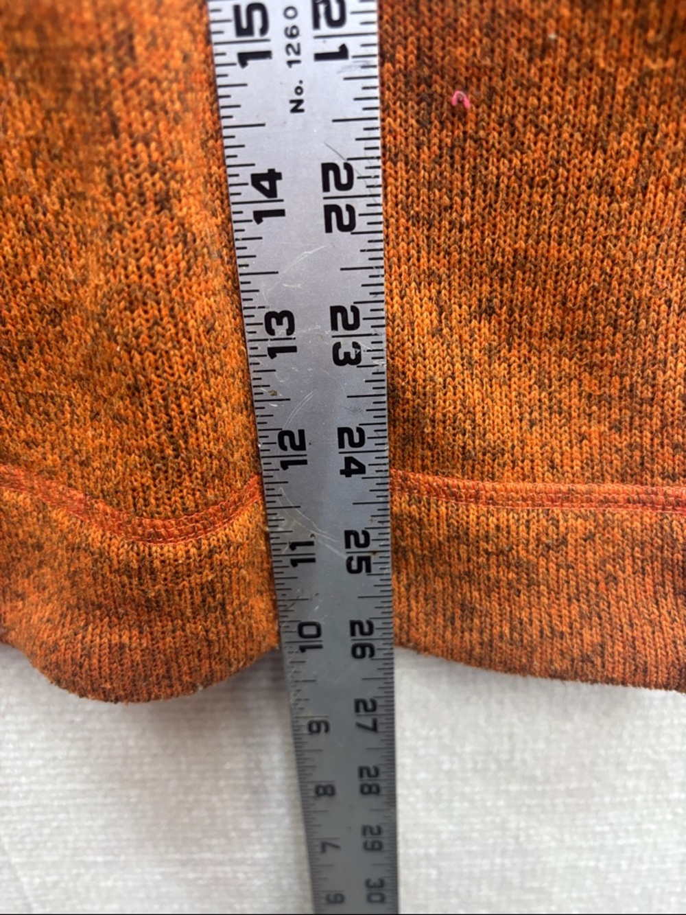 Peter MILLAR | medium Half-Zip Men's Sweater - Rust Orange - Picture 2 of 7